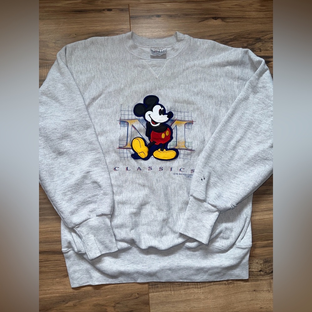 Vintage Mickey Mouse Graphic Classics Sweatshirt, One of a kind